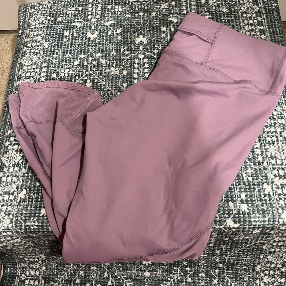 Lilac Crop Leggings